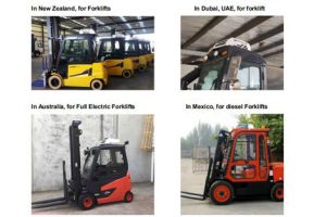 Electric forklift air conditioner T20B introduction