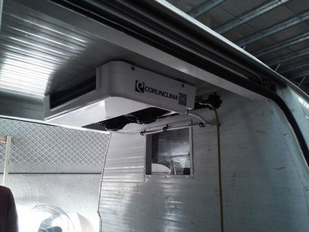 Corunclima all electric transport refrigeration unit C300TB
