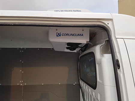 Corunclima electric transport refrigeration unit C350TB