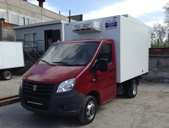 Truck Refrigeration Unit V150F serves in Belarus