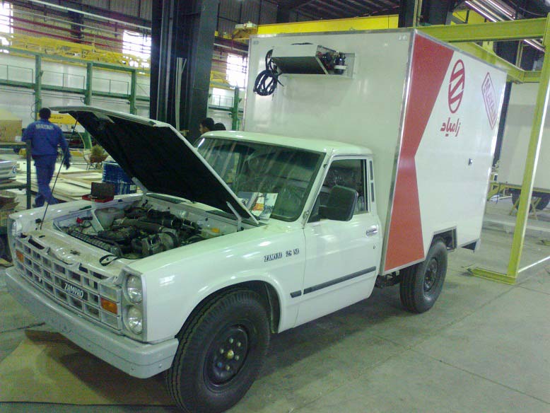 Truck Refrigeration Unit C450F serves in Iran