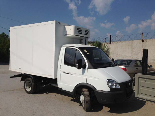 Truck Refrigeration Unit V300F serves in Kazakhstan