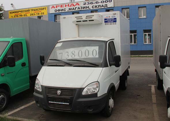 Truck Refrigeration Unit V300F serves in Russia
