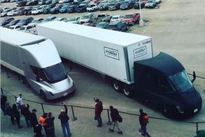 Electric Tesla Semi Spotted on California Highways