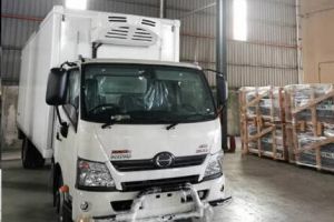 Corunclima truck freezer V650F installed in Malaysia