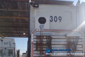 Electric apu for semi trucks installed in Mexico