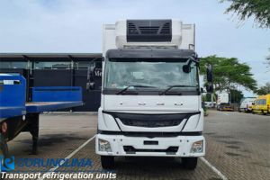 Diesel Engine Refrigeration System Installed On Fuso Truck in South Africa