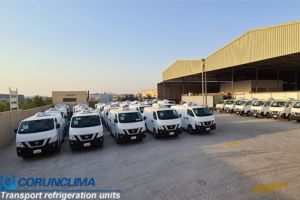 140 Sets Corunclima Van Refrigeration Unit C300T Delivered To UAE