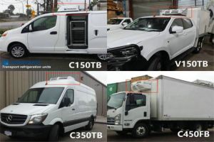 Corunclima All Electric Refrigeration Units for Electric vehicles and Engine vehicles