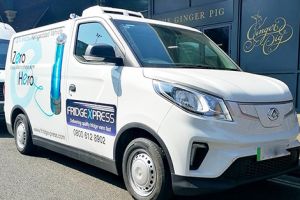 Fully electric van freezer units