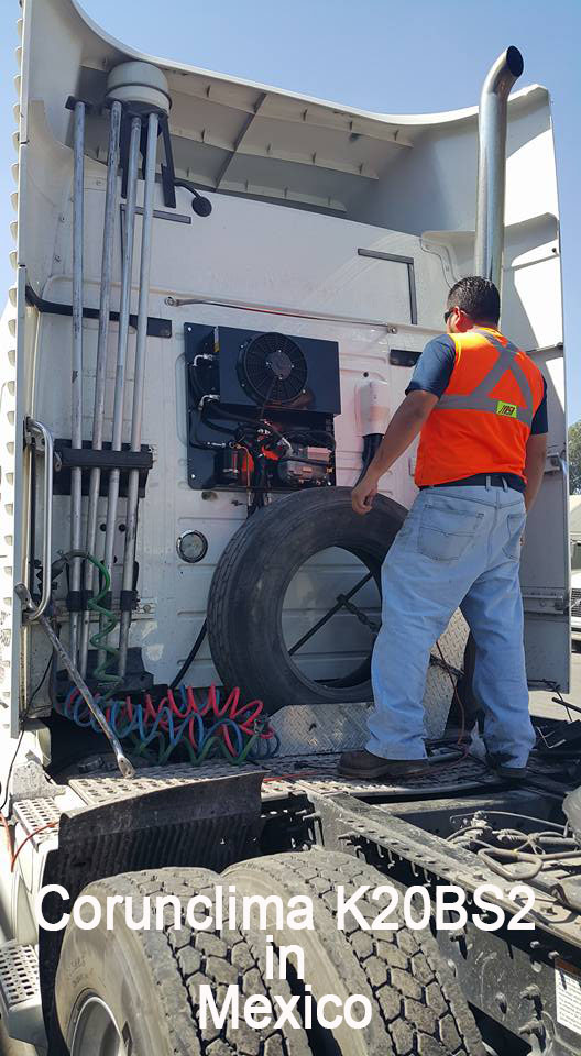 Corunclima unidad de refrigeración eléctrica de  para tansporte & aire acondicionado para camión / autobús / furgoneta