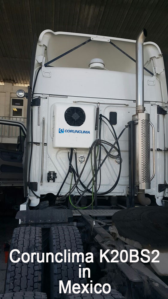 Corunclima unidad de refrigeración eléctrica de  para tansporte & aire acondicionado para camión / autobús / furgoneta