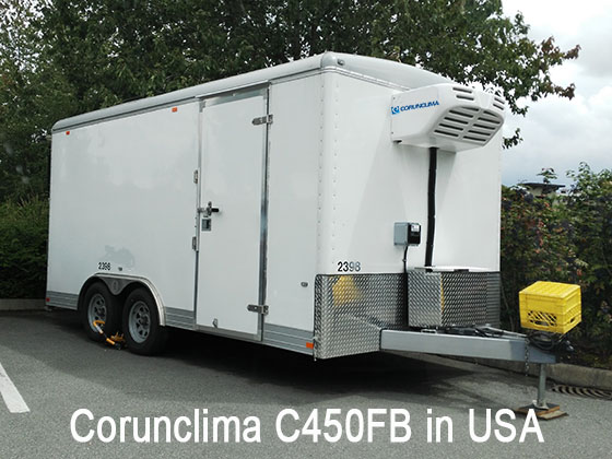 Corunclima unidad de refrigeración eléctrica de  para tansporte & aire acondicionado para camión / autobús / furgoneta