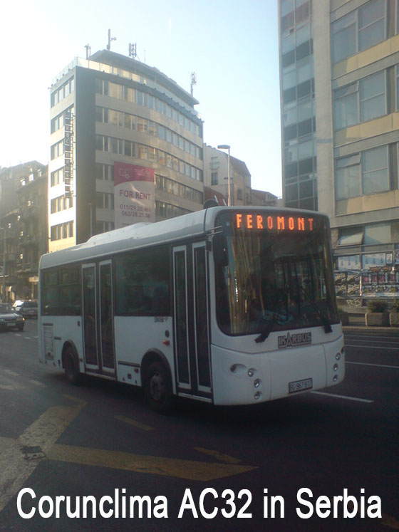 Corunclima unidad de refrigeración eléctrica de  para tansporte & aire acondicionado para camión / autobús / furgoneta