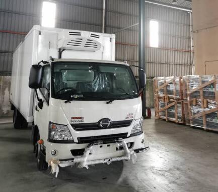 Corunclima truck freezer V650F installed in Malaysia