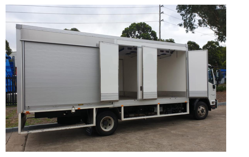 This month, Diesel engine refrigeration unit D1000MT was installed on truck in Latin America.