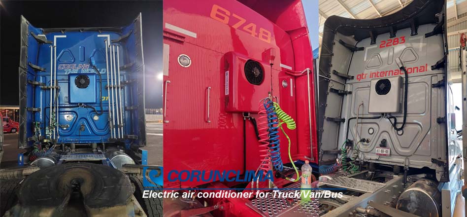 Corunclima Electric Transport Refrigeration Unit & Air Conditioner for Truck/Bus/Van