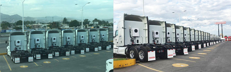 corunclima electric apu installed in Mexico