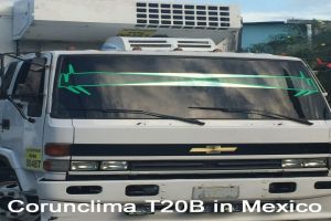 Corunclima All-Electric Truck Air Conditioner T20B Installed in Mexico