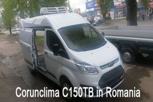 Corunclima All-Electric Transport Refrigeration Unit C150TB Installed in Romania