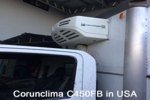 Corunclima All-Electric Transport Refrigeration Unit C450FB Installed in USA