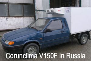 Corunclima Transport Refrigeration Unit V150F Installed in Russia