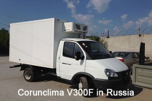 Corunclima Transport Refrigeration Unit V300F Installed in Russia