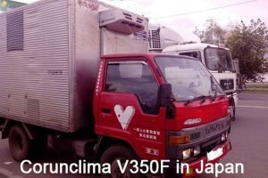Corunclima Transport Refrigeration Unit V350F Installed in Japan