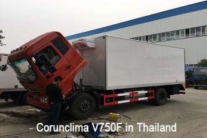 Corunclima Transport Refrigeration Unit V750F Installed in Thailand