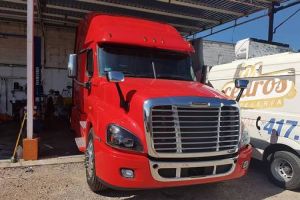 Electric Truck Air Conditioner Equipped for Cascadia Evolution Truck