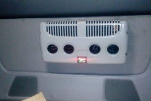 Electric Truck Air Conditioner K20BS2 Installation for International Truck