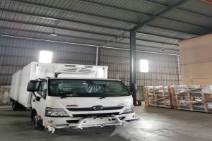 Corunclima truck freezer V650F installed in Malaysia