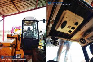 Electric air conditioner for heavy equipment in SA